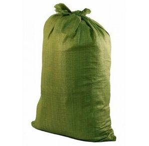 Мешки полипропиленовые зеленые 80*120 см - фото